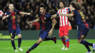 Barcelona celebration Sergio Busquets 