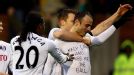 Dimitar Berbatov celeb Fulham v Southampton