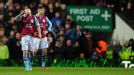 Stephen Ireland and Chris Herd show their frustration as Aston Villa go 3-0 down against Wigan