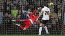 Ipswich goalkeeper Scott Loach fails to keep out Andreas Weimann's effort as Aston Villa win 2-1