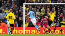 Gareth Barry doubles Manchester City's lead against Watford