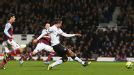 Robin van Persie earns Man United a replay with a late leveller at West Ham