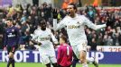 Michu needed a matter of seconds to put Swansea in front against Arsenal after coming on as a substitute