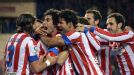 Atletico Madrid group celeb
