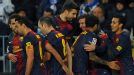 Lionel Messi group celeb Barcelona