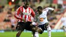 Bolton goalscorer Marvin Sordell in FA Cup action against Sunderland