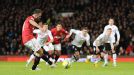 Ryan Giggs put Manchester United ahead against Fulham from the penalty spot