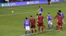 Leighton Baines puts Everton 2-0 up from the penalty spot