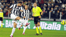 Mirko Vucinic fires Juventus into the lead against Fiorentina