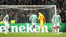 Celtic's players fail to hide their disappointment in the defeat to Juventus