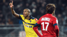 Cedric Bakambu Sochaux celeb v PSG