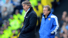 Roberto Mancini and Neil Warnock