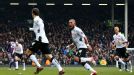 Dimitar Berbatov peels away after scoring for Fulham against Stoke