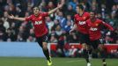 Rafael gave Man United the lead against QPR