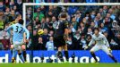 Carlos Tevez scores
