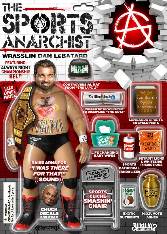 The Dan Le Batard Show Action Figures ESPN