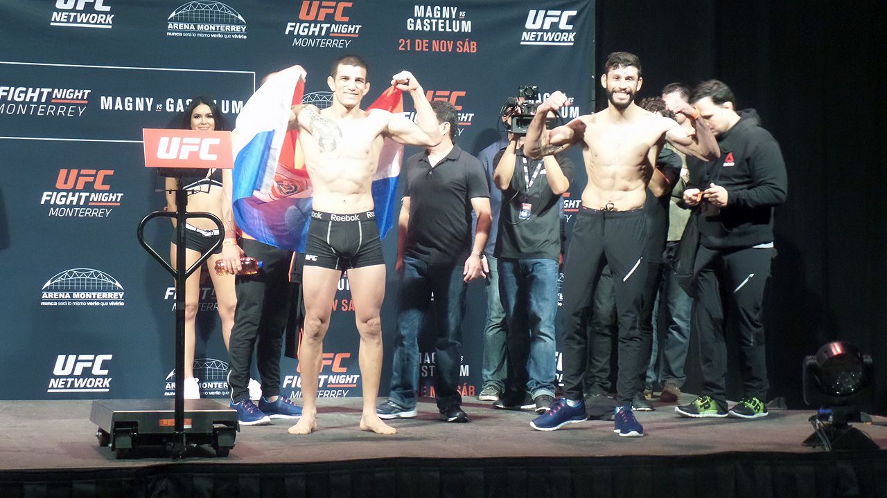 Ceremonia del pesaje: UFC Monterrey