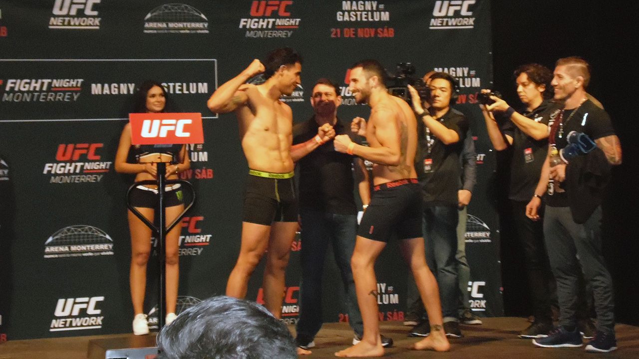 Ceremonia del pesaje: UFC Monterrey