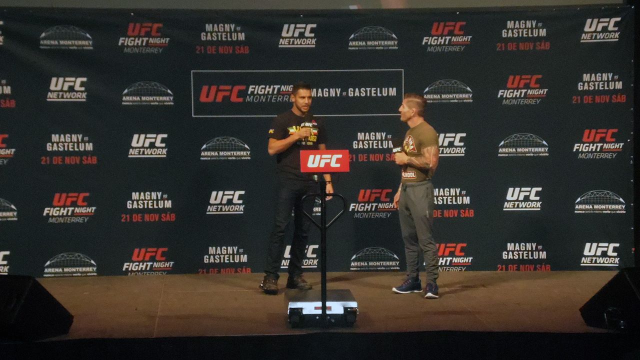 Ceremonia del pesaje: UFC Monterrey