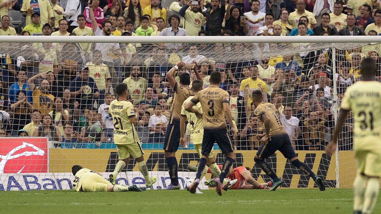 Am�rica vs. Pumas