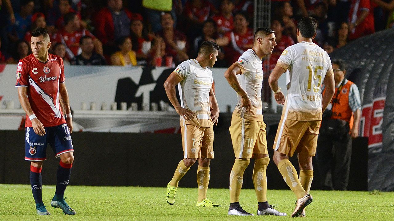 Veracruz vs Pumas