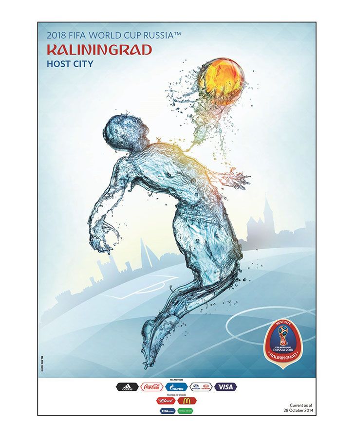 Todos los p�sters de las ciudades mundialistas.