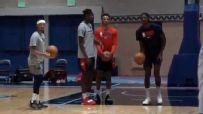 The Wizards start practice with some curling magic