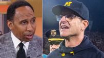 Stephen A.: Chargers 'desperately need' Jim Harbaugh as coach