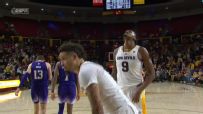 Arizona State's tying shot attempt rims out in OT