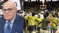 Greenberg voices displeasure with Wake Forest's administration after court-storming injury