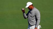 Tiger moves back to even with birdie putt on Hole 3