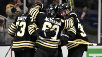 Jake DeBrusk scores again for Bruins