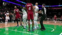 Tempers flare between Heat, Celtics after Jayson Tatum's hard fall