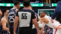 Russell Westbrook and P.J. Washington ejected after scuffle