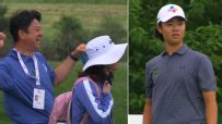 16-year-old Kris Kim's parents have priceless reaction to his near ace
