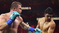 Canelo drops Munguia on the way to win in Las Vegas