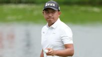 C.T. Pan moves atop leaderboard with hole-out eagle