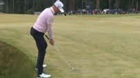 Justin Thomas hits fantastic shot to set up birdie