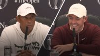 Rory McIlroy laughs off accidentally ghosting Tiger Woods