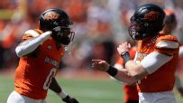 Oklahoma State prevails in double OT vs. Arkansas