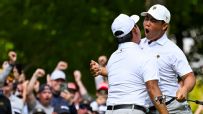 'Come on!' Tom Kim fired up after draining a birdie putt