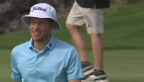 Peter Malnati has hilarious reaction to hole-out double bogey