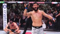 Khamzat Chimaev remains perfect with first-round submission win