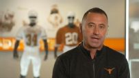 How does Steve Sarkisian feel about Texas' CFP draw?