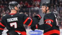 Drake Batherson completes hat trick to make it 4-0 Senators