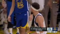 Klay Thompson's 3 breaks an NBA record