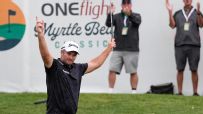 Ryan Fox chips in on playoff hole for first PGA Tour victory