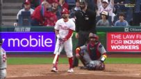 Kyle Schwarber's HR ties Aaron Judge for MLB lead
