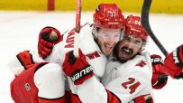 Seth Jarvis' goal secures series win for Canes