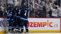 Jets go up 3-0 on Vladislav Namestnikov's power-play goal
